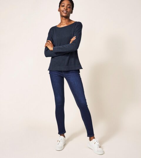 Olivia Jumper In FRENCH NAVY