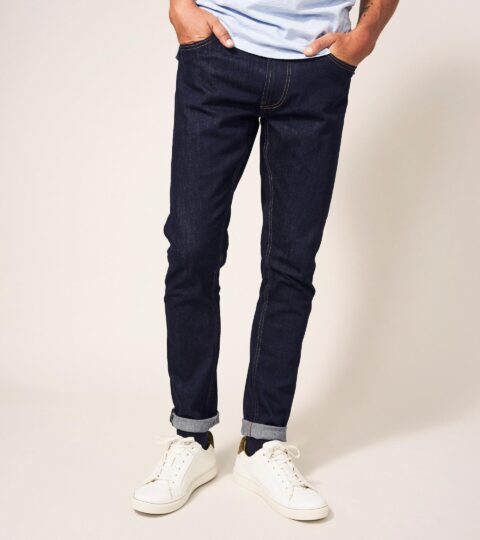 Harwood Slim Jean In DK DENIM