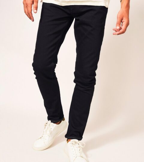 Harwood Slim Jean In PURE BLACK