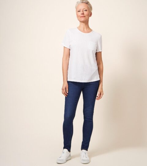 Amelia Skinny Jeans In MID DENIM