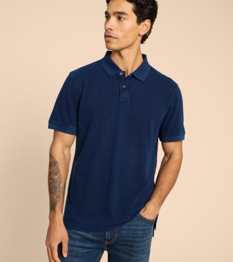 Utility Polo In DEEP BLUE