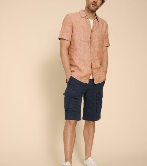 Halsall Organic Cargo Short In DARK NAVY