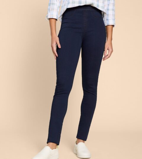 Janey Jegging In DK DENIM