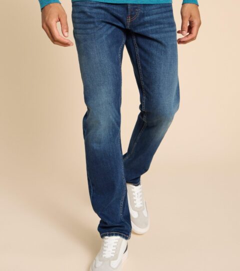 Eastwood Straight Jean In MID DENIM