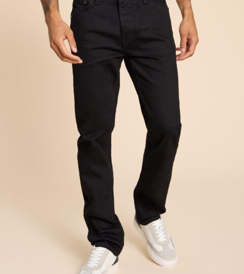 Eastwood Straight Jean In PURE BLACK