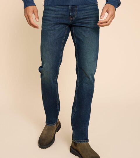 Eastwood Straight Jean Zip Fly In DARK BLUE