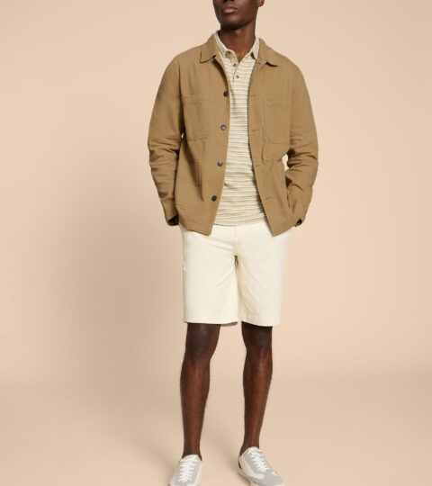 Clayton Workwear Jacket In LIGHT NATURAL