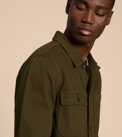 Kynman Workwear Jacket In KHAKI GREEN